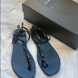 Saint Laurent sandals w/ original box and dust covers
